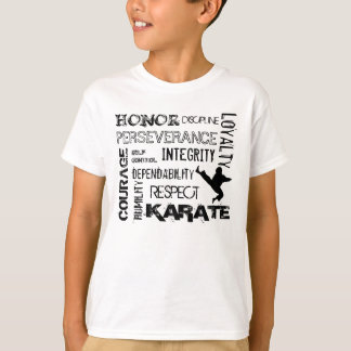 Karate Black Belt Principles T-shirt