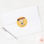 KARATE - Blond Boy Tshirts en Gifts Ronde Sticker (Envelop)