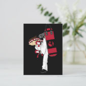 Karate Boy Briefkaart (Staand voorkant)
