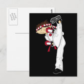 Karate Boy Briefkaart (Voorkant / Achterkant)