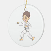 KARATE BOY KERAMISCH ORNAMENT (Links)