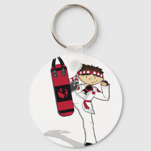 Karate Boy Sleutelhanger
