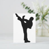 Karate Briefkaart (Staand voorkant)