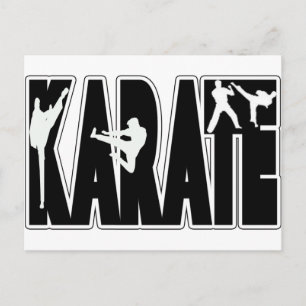 KARATE BRIEFKAART