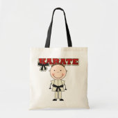 KARATE - Brunette Boy T-shirts en cadeautjes Tote Bag (Voorkant)