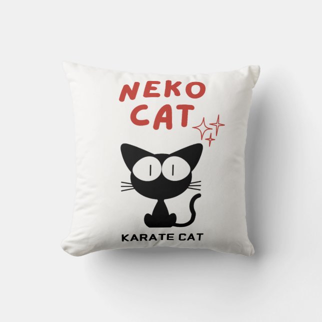 KARATE CAT BLACK CAT NEKO KUSSEN (Voorkant)