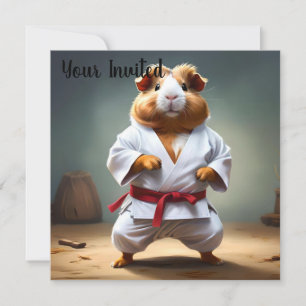 **"Karate Champion: The Fearless Guinea Pig"** Kaart