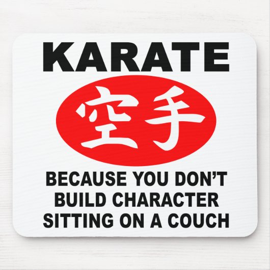 Karate Character Muismat (Voorkant)