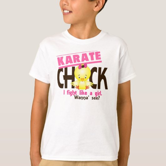Karate Chick 1 T-shirt (Voorkant)
