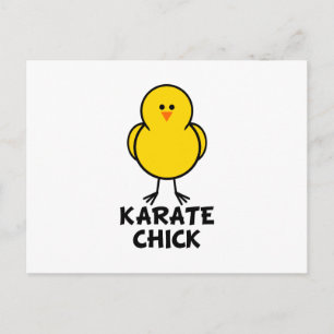 Karate Chick Briefkaart