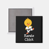 Karate Chick Magnet Magneet (Voorkant / Achterkant)