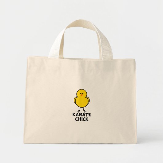 Karate Chick Mini Tote Bag (Voorkant)