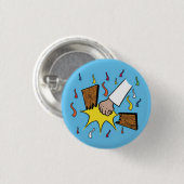 Karate Chop Button (Voorkant /achterkant)