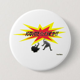 KARATE☆CHOP!! RONDE BUTTON 7,6 CM