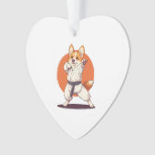 Karate Corgi � Chien d'Arts Martiaux (devant)