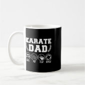 Karate Dad Drive Pay Clap Repeat Fathers Day Gift Koffiemok (Links)