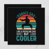 Karate Dad Kaart (Voorkant / Achterkant)