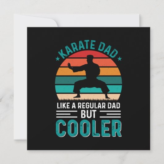 Karate Dad Kaart (Voorkant)