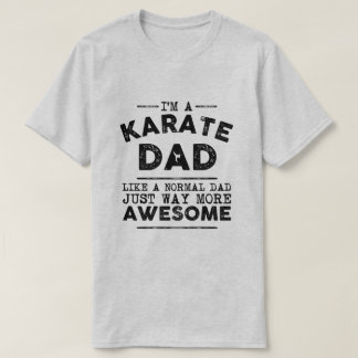 Karate Dad (zwart) T-shirt