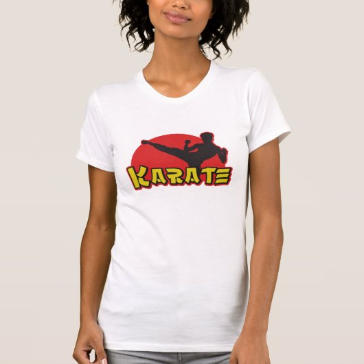 Karate Dames T T-shirt (Voorkant)