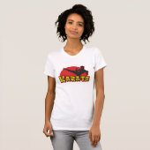 Karate Dames T T-shirt (Voorkant volledig)