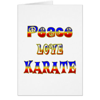 Karaté d'amour de paix