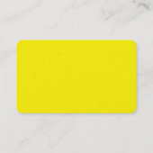Karate de Carte de visite Modèle blanc de base (Dos)