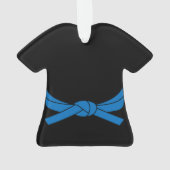 Karate de ceinture bleue (dos)