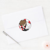 Karate de ceinture noire / Sticker pour garçon Nin (Enveloppe)