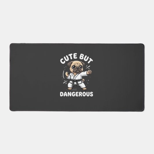 Karate de pug mignon mais dangereux (Recto)