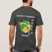 Karaté de style libre de Seishin de T-shirt (Dos)
