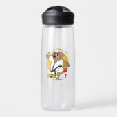 Karate Dog | Bouteille d'eau 25oz (Avant)