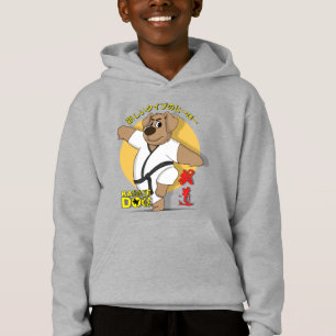 Karate Dog   Kinder Hoodie