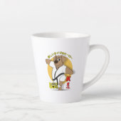Karate Dog | Latte Mug (Droite)