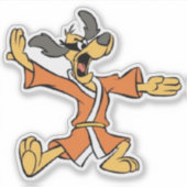 Karate Dog Sticker (Voorkant)