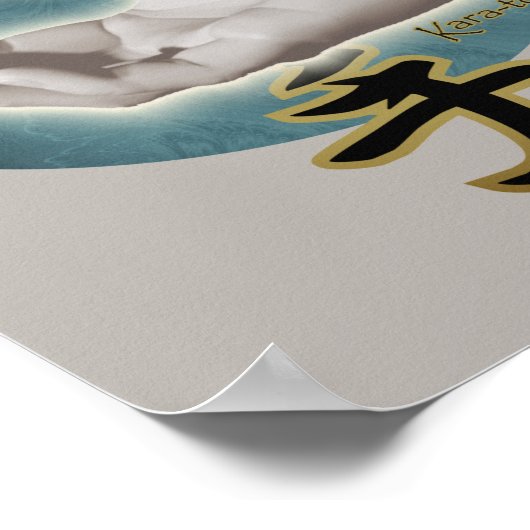 Karate Empty Hand Poster (Hoek)