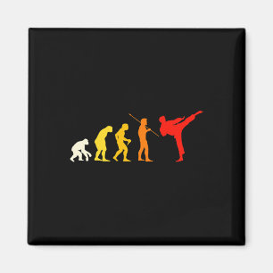 Karate Evolutie Kung Fu Shotokan Cadeau Martial Ar Magneet
