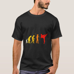 Karate Evolutie Kung Fu Shotokan Cadeau Martial Ar T-shirt
