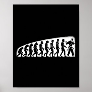 Karate Evolutie Mma Kickboksen Muay Thai Jiu Jits Poster