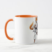 Karate Fox mug (Gauche)