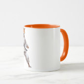 Karate Fox mug Mok (Voorkant rechts)