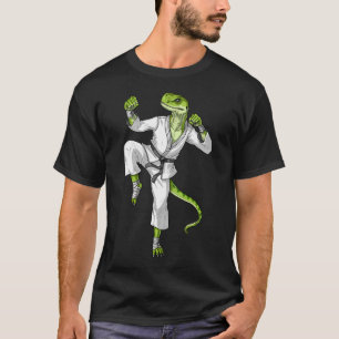 Karate Gecko Hagedis T-shirt