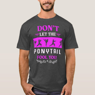 Karate Girl Funny Black Belt Taekwondo Fighting 1 T-shirt