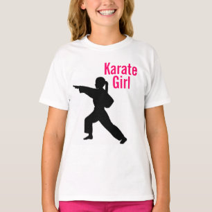 Karate Girl Ringer T Shirt
