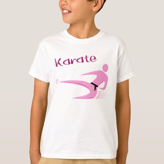 Karate Girl T-Shirt (Voorkant)
