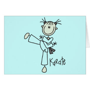 Karate Girl Tshirts en Gifts