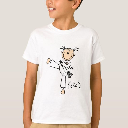 Karate Girl Tshirts et cadeaux (Devant)