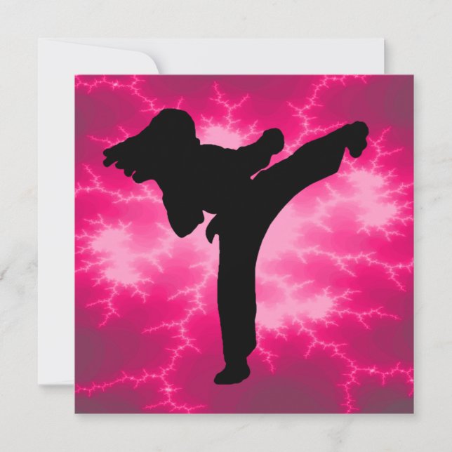 Karate Girls Birthday Party (Voorkant)