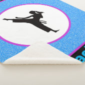 Karate Girls Sparkle Sherpa Deken (3/4)