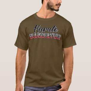 Karate Grandfather Vaderdag Game Day Camoue T-shirt
